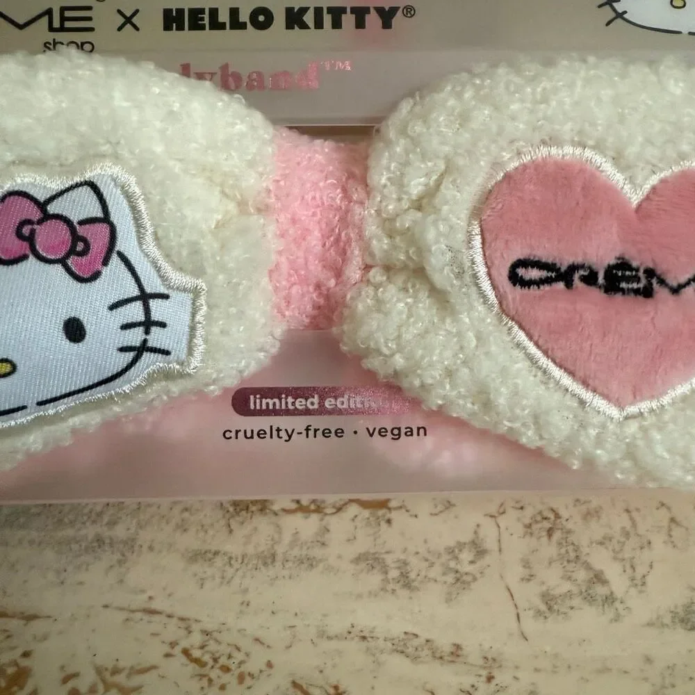 NIB Crème shop x Hello Kitty spa headband